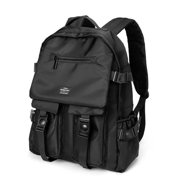 Men's Waterproof Oxford Backpack Shoulder Bag Travel School Laptop Bags … - Picture 3 of 8